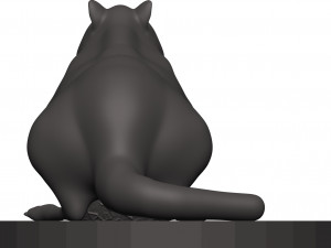 Chipmunk 3D Print Model