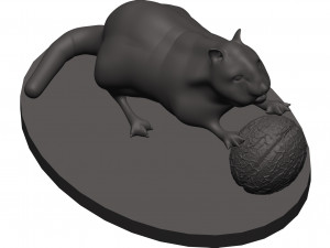Chipmunk 3D Print Model