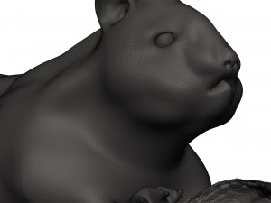 Chipmunk 3D Print Model
