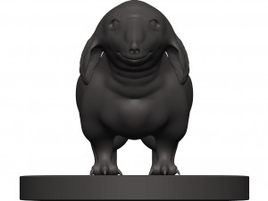 Dachshund Modelo de Impressão 3D