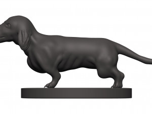 Dachshund Modelo de Impressão 3D