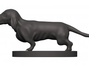Dachshund 3D Print Model