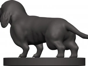 Dachshund 3D Print Model