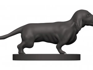 Dachshund 3D Print Model
