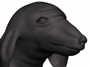 Dachshund Modelo de Impressão 3D