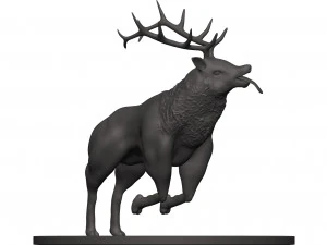 Alce Modelo de impresión 3D