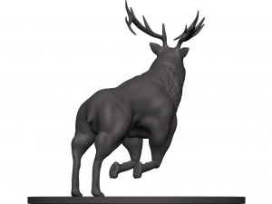 Elk 3D Print Model