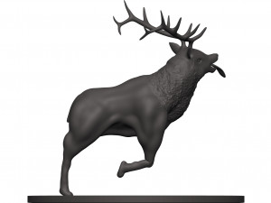Elk 3Dプリントモデル