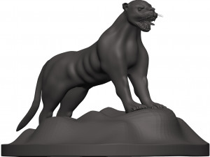 Florida panther Modelo de impresión 3D
