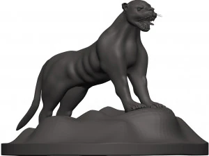 フロリダパンサー 3Dプリントモデル