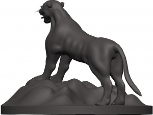 Florida panther 3D printmodel