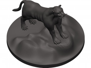 Florida panther 3D printmodel