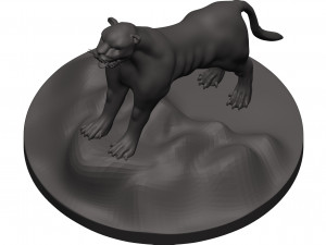 Florida panther 3D printmodel