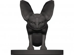 Fox 3D Print Model