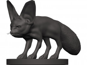 Fox 3D प्रिंट मॉडल