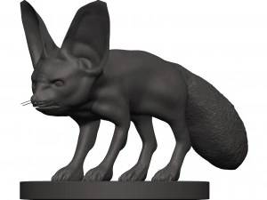 Fox 3D Print Model