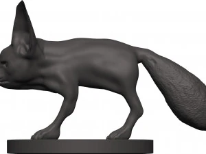 Fox 3D Print Model