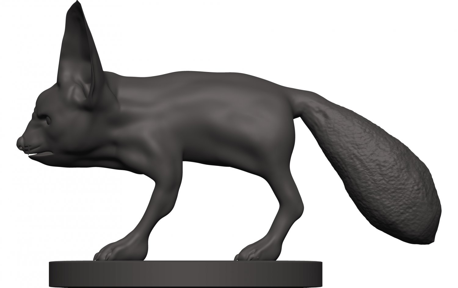 Fox 3d model