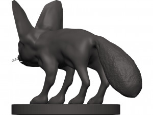 Fox 3D प्रिंट मॉडल