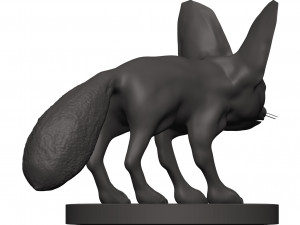 Fox 3D प्रिंट मॉडल