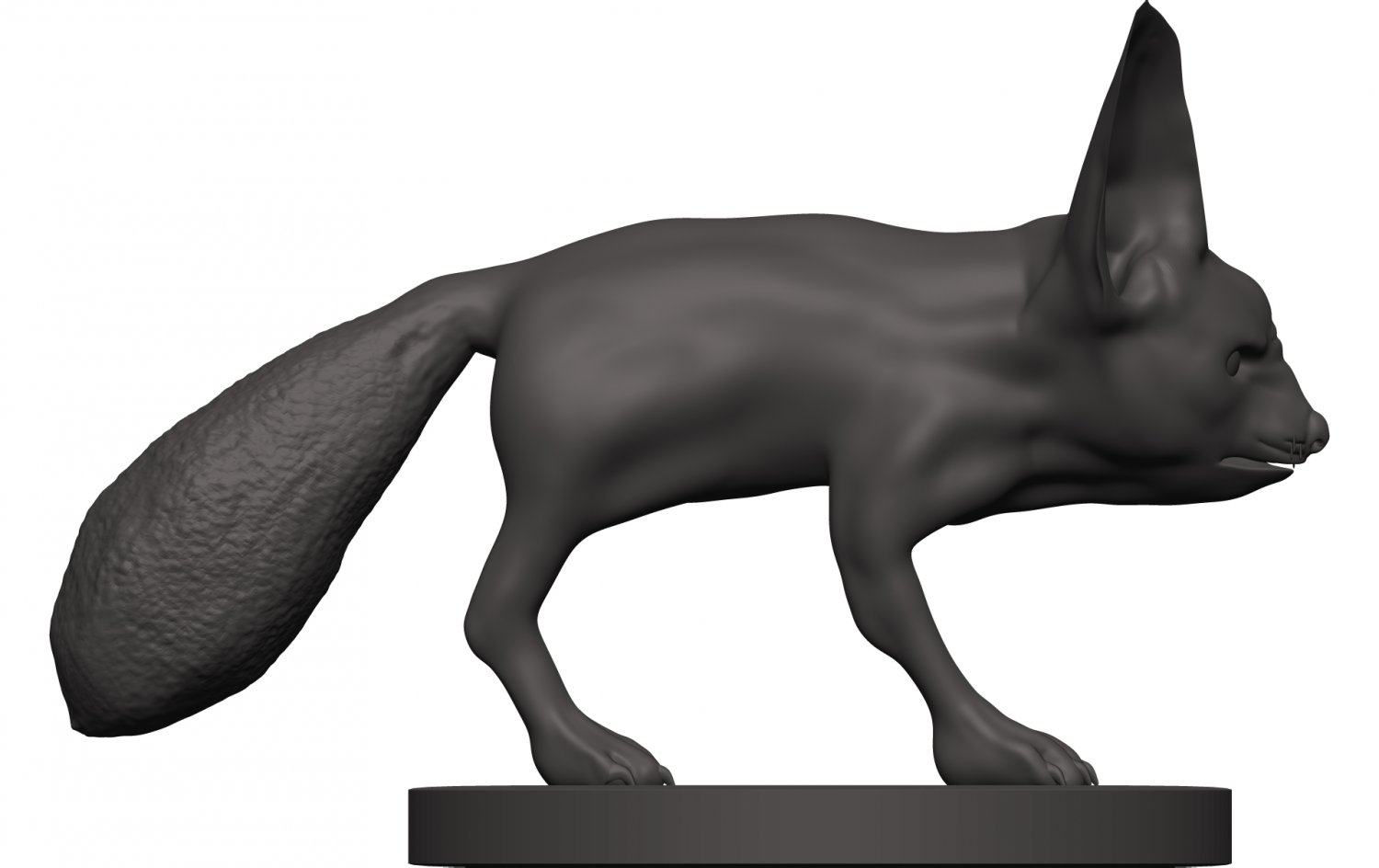 Fox 3d model