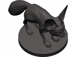Fox 3D प्रिंट मॉडल
