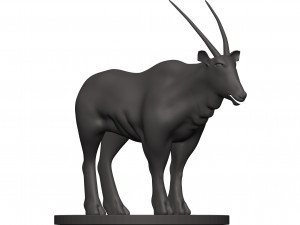 Gemsbok Model do druku 3D