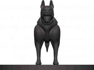 German shepherd 3D Print Model