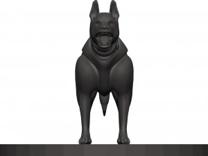German shepherd 3D Print Model