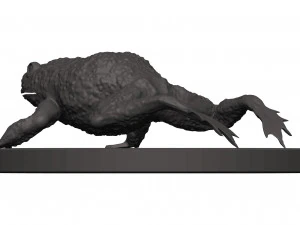 Bullfrog 3D Print Model