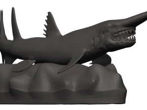 Goblin shark 3D Print Model
