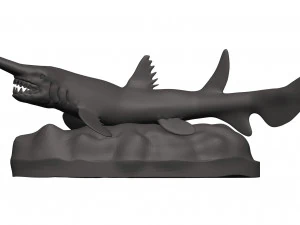 Goblin shark 3D Print Model
