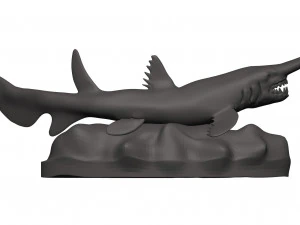 Goblin shark 3D Print Model