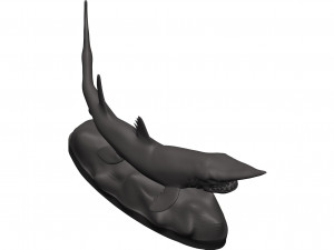 Goblin shark Model Cetak 3D