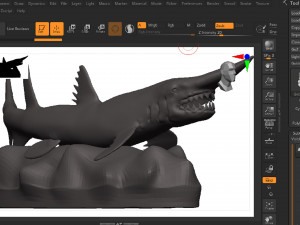 Goblin shark Model Cetak 3D