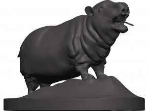Hippotamus 3D Print Model