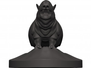 Hippotamus 3D Print Model