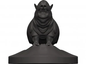 Hippotamus 3D Print Model