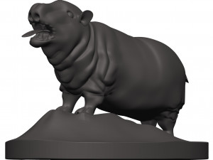 Hippotamus 3D Print Model