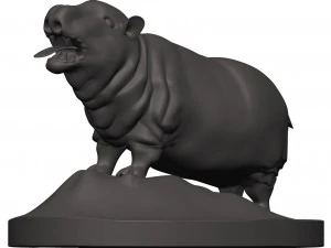 Hippotamus 3D Print Model