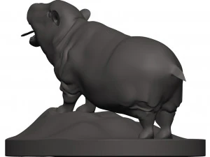 Hippotamus 3D Print Model