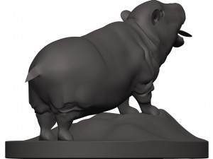 Hippotamus 3D Print Model