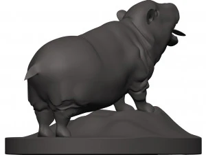 Hippotamus 3D Print Model