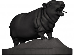 Hippotamus 3D Print Model