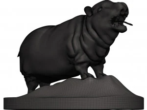 Hippotamus 3D Print Model