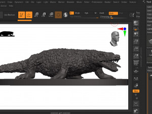 Komado dragon 3D Print Model