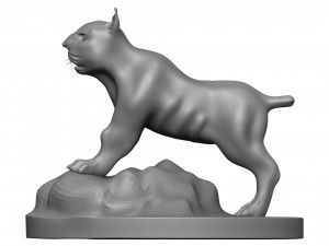 Lynx 3Dプリントモデル