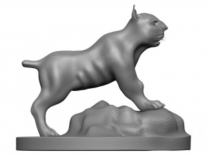 Lynx 3Dプリントモデル