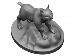 Lynx 3Dプリントモデル