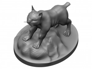 Lynx 3Dプリントモデル